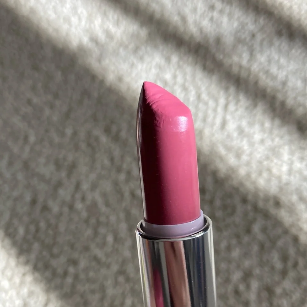 Clinique Lipstick 14 Plum Pop Full Size Like New Pink Red Neutral